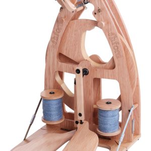 Ashford Spinning Wheel Joy 2 with carry bag included, Double Treadle