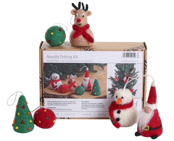 Needle Felting Kit - "CHRISTMAS Special"