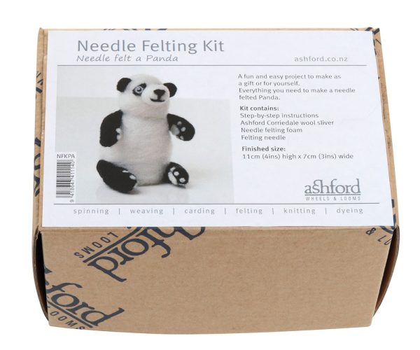 Needle Felting Kit - "PANDA" - Image 3