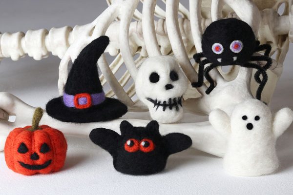 Needle Felting Kit - "HALLOWEEN" - Image 3
